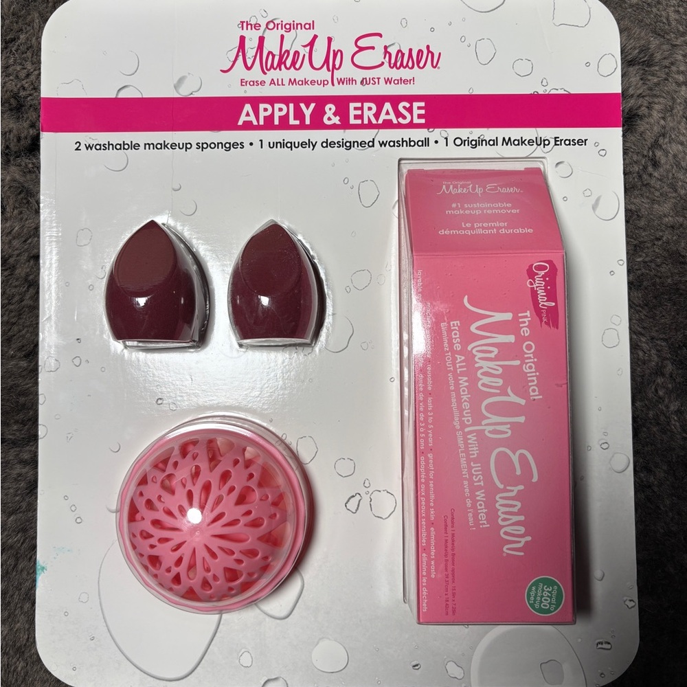 Pink Makeup Remover Set